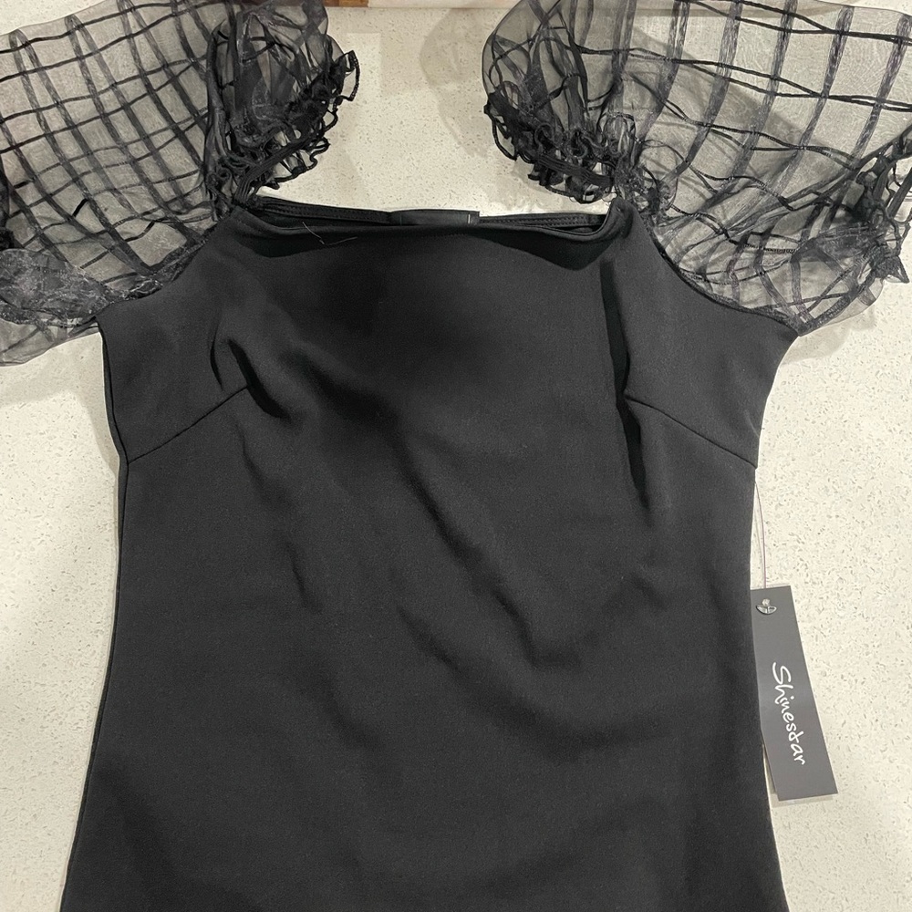 Black dressy shirt